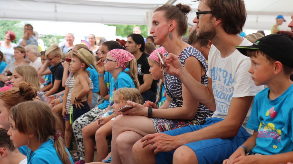 Die Zugabe der Musiker zum Tiberanda-Stadtfest vom 04. August 2018