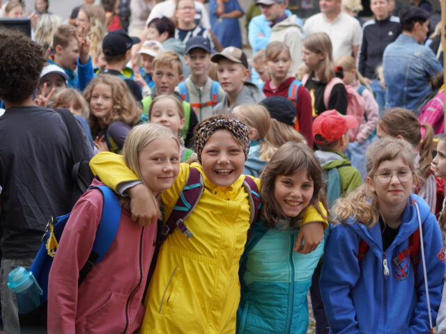 Impressionen vom 1. Tag in der Kinderstadt 2025